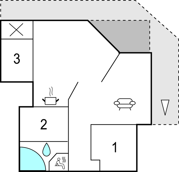 Feriehuse - Gjerrild Nordstrand , Danmark - D71263 