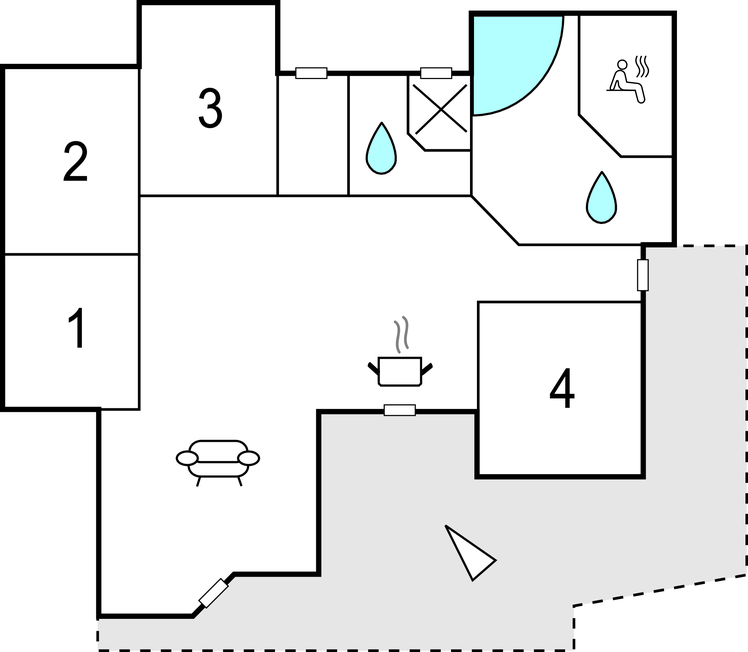 Ferienhaus - Nr. Lyngby Strand , Dänemark - D7133 