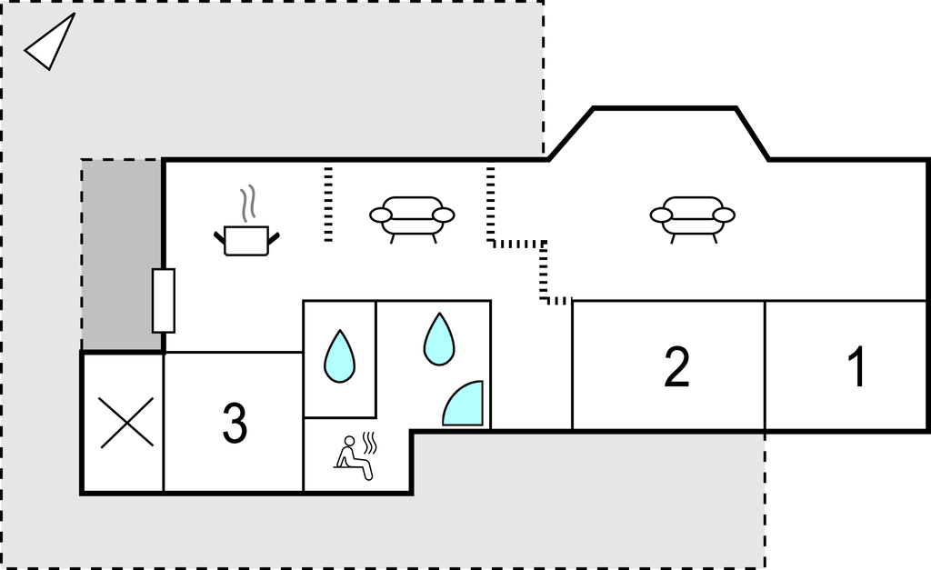 Feriehuse - Blokhus Strand , Danmark - D7102 