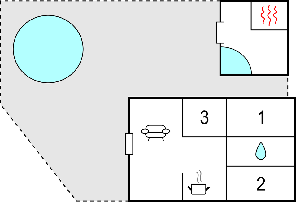 Feriehuse - Selkær Mølle , Danmark - D72052 