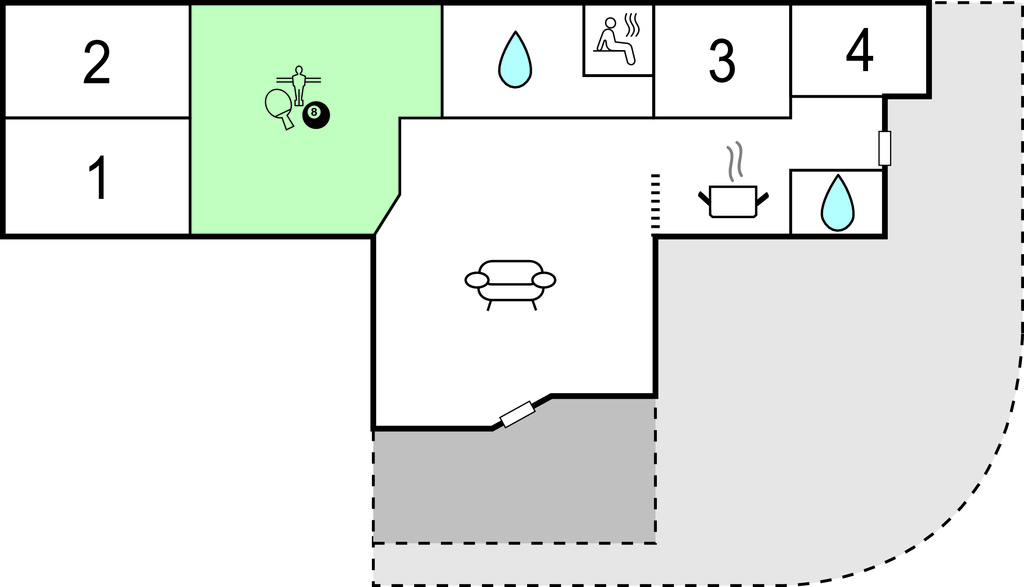 Feriehuse - Fjellerup , Danmark - D74014 
