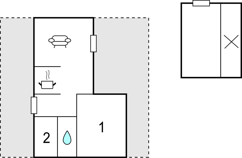 Ferienhaus - Hegedal , Dänemark - D74024 