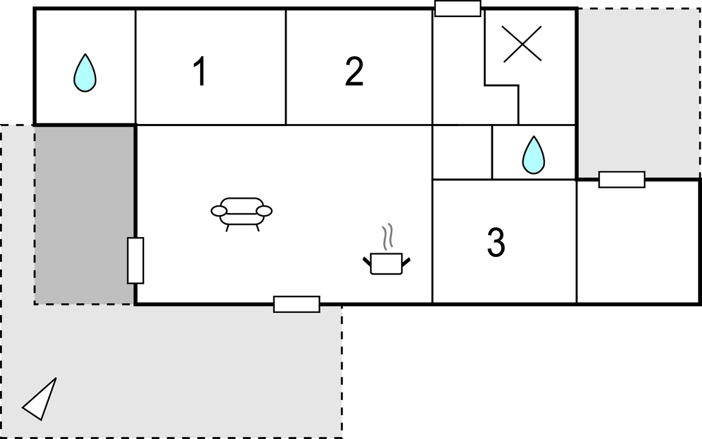 Ferienhaus - Fjellerup , Dänemark - D74107 