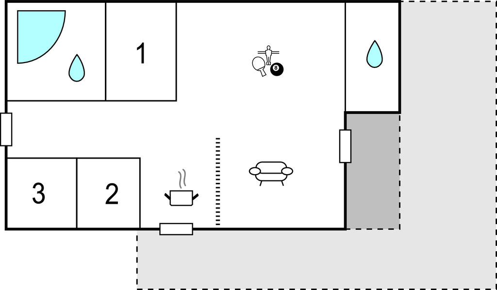 Ferienhaus - Fjellerup Strand , Dänemark - D74160 
