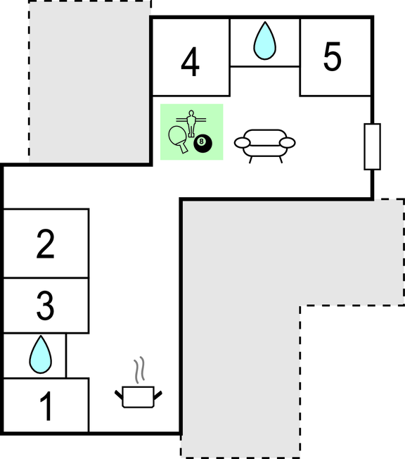 Feriehus - Fjellerup , Danmark - D74330 
