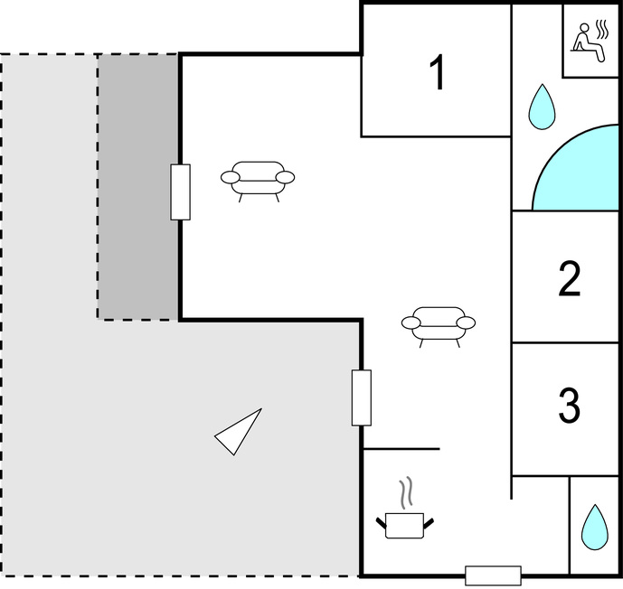 Ferienhaus - Fjellerup , Dänemark - D74545 