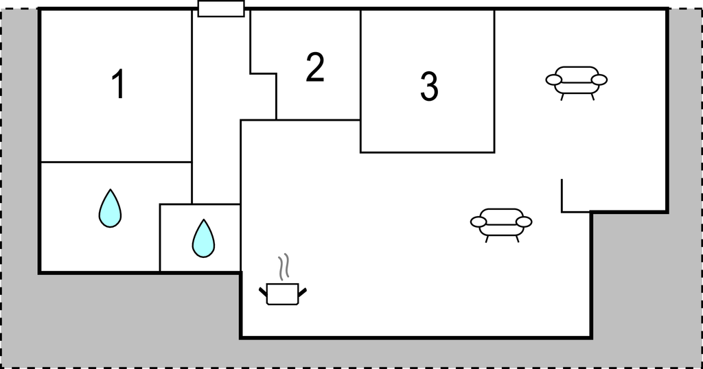 Feriehuse - Fjellerup , Danmark - D74048 