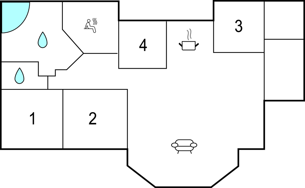 Feriehuse - Fjellerup , Danmark - D74420 