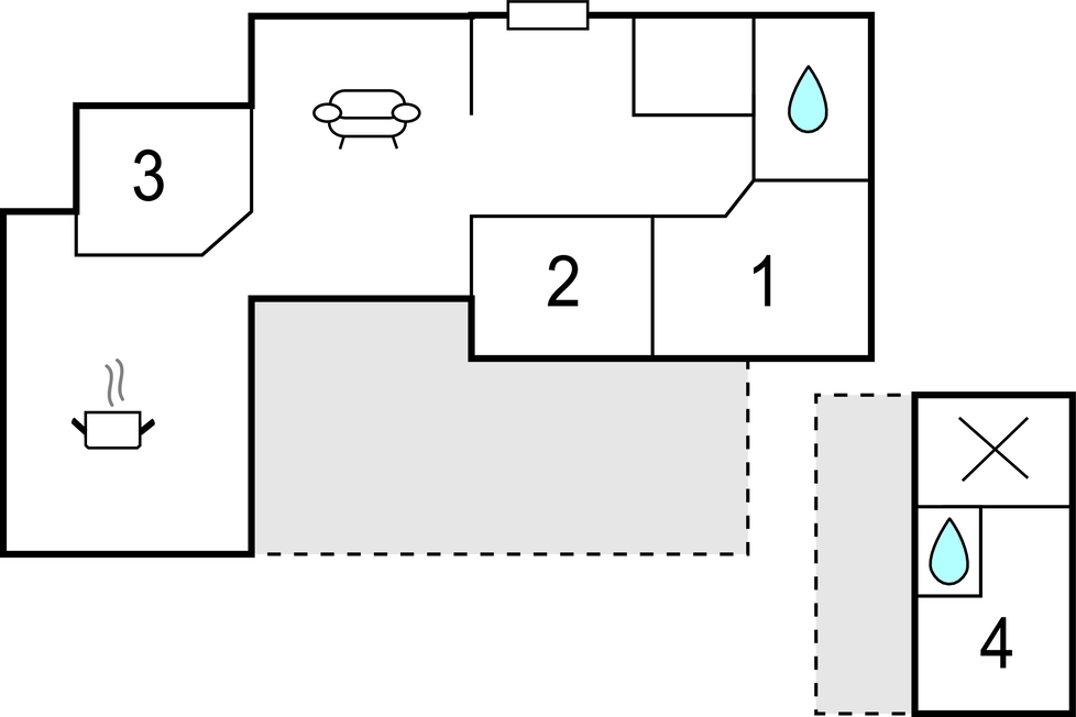 Ferienhaus - Fjellerup Strand , Dänemark - D74402 
