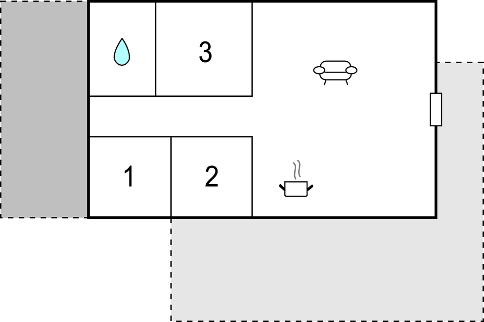 Feriehus - Fjellerup , Danmark - D74026 