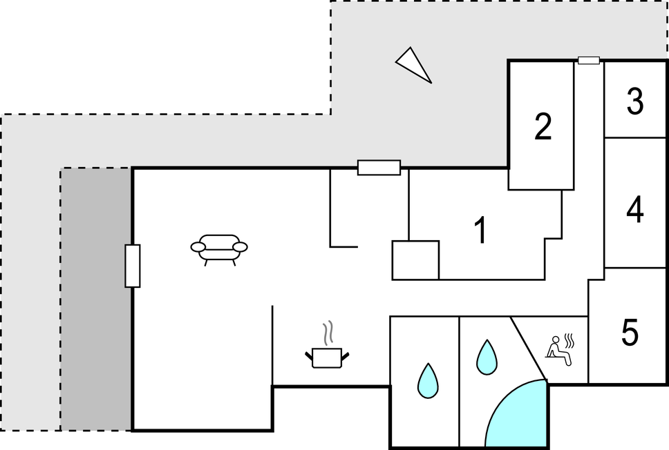 Feriehuse - Grønhøj Strand , Danmark - D7506 