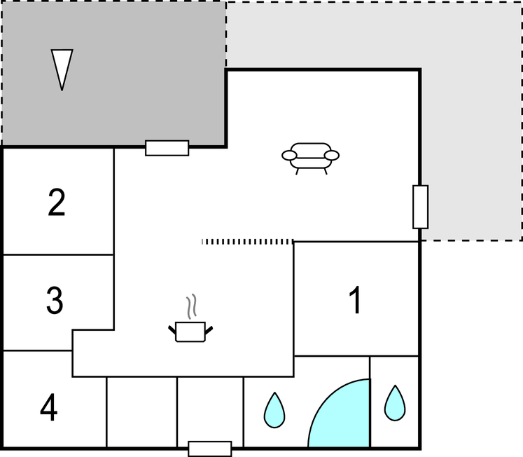 Semesterhus - Nr. Lyngby Strand , Danmark - D7525 