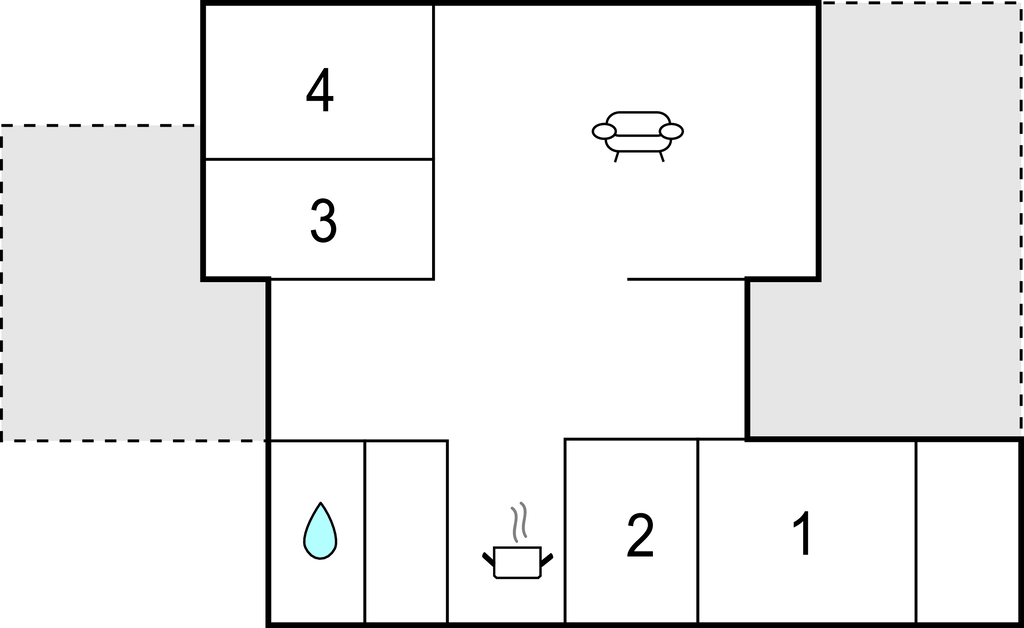 Ferienhaus - Skovgårde , Dänemark - D76011 