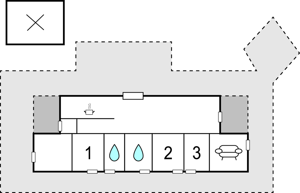 Feriehuse - Kettrup Bjerge Strand , Danmark - D7826 