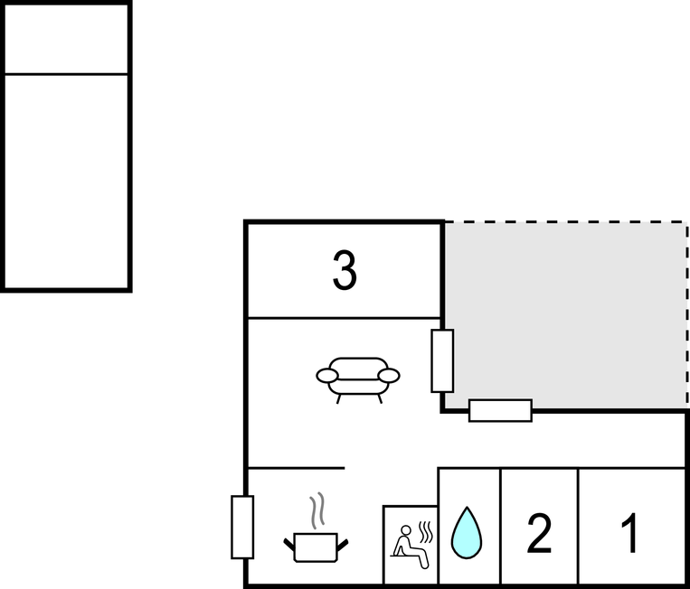 Ferienhaus - St. Sjørup , Dänemark - D79106 