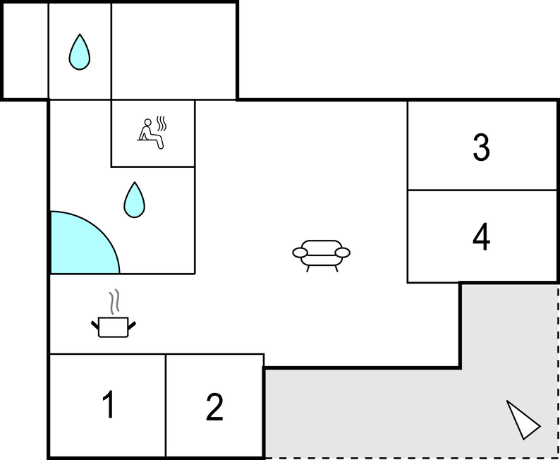 Feriehuse - St. Sjørup , Danmark - D79309 