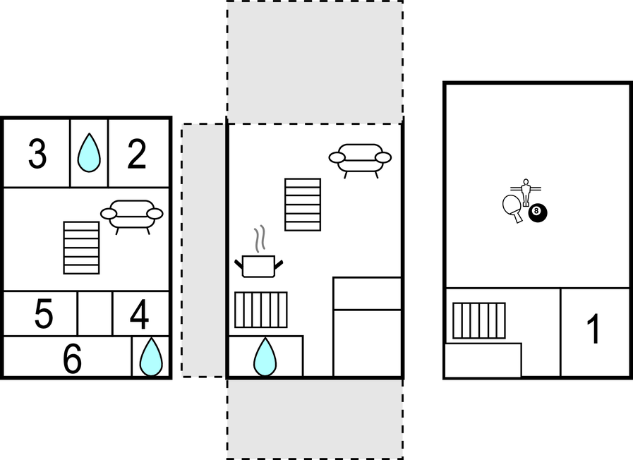 Feriehuse - St. Sjørup , Danmark - D79001 