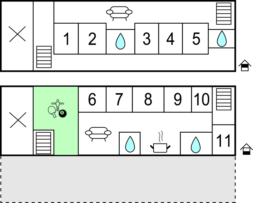 Feriehus - Fausing , Danmark - D79214 