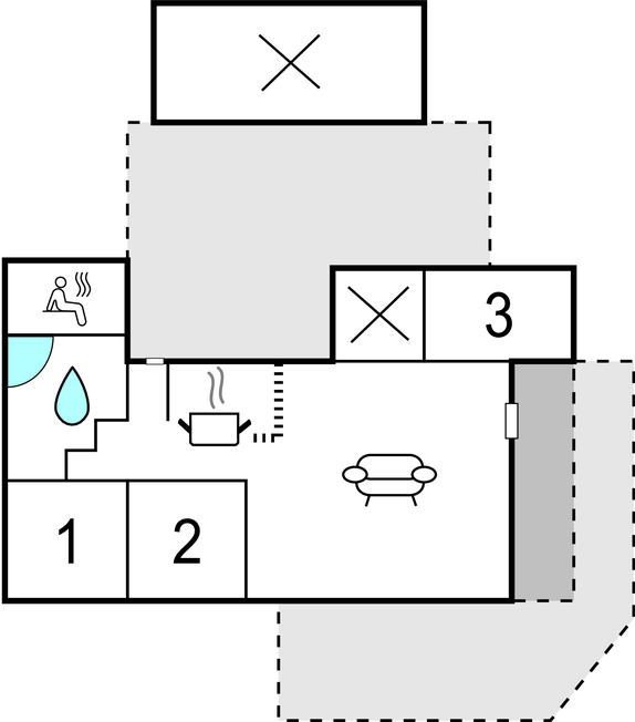 Ferienhaus - Nørlev Strand , Dänemark - D8021 
