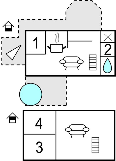 Lejlighed - Dagsvad , Danmark - D82297 
