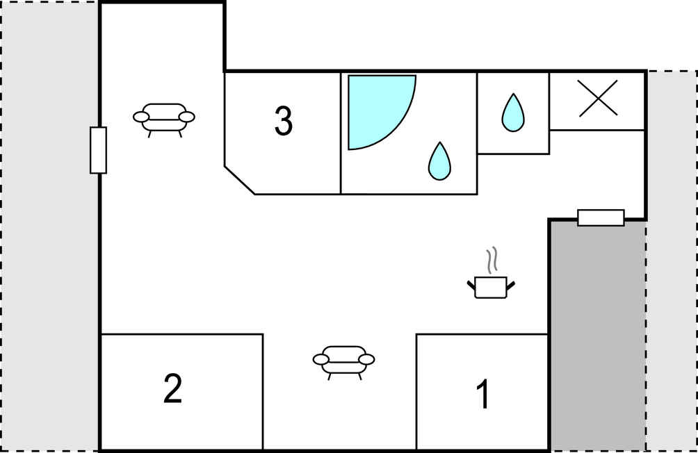 Ferienhaus - Rørbæk Sø , Dänemark - D82310 
