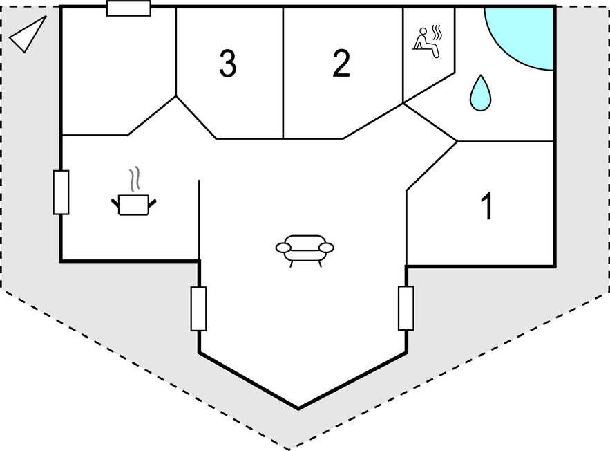 Feriehuse - Rørbæk Sø , Danmark - D82312 