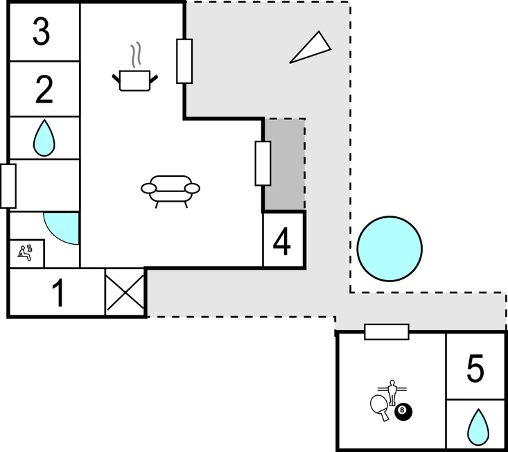 Ferienhaus - Rørbæk Sø , Dänemark - D82315 