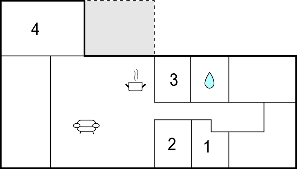 Feriehuse - Guldforhoved , Danmark - D82004 