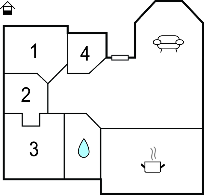 Ferienhaus - Truust , Dänemark - D82011 