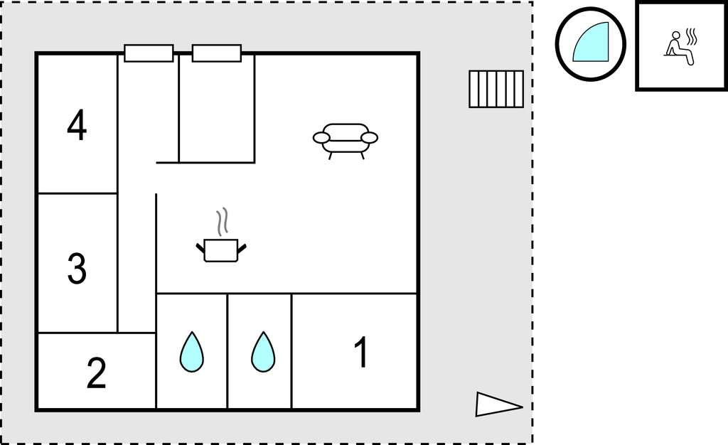 Ferienhaus - Saksild Strand , Dänemark - D84120 