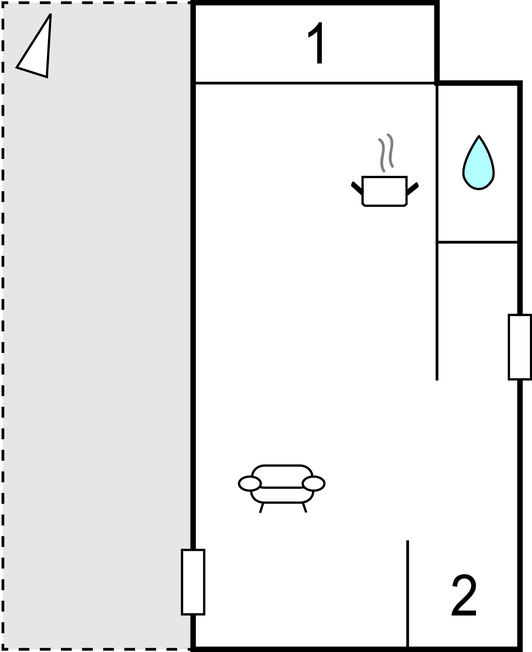 Lejlighed - Juelsminde , Danmark - D87118 