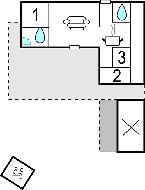 Feriehuse - Juelsminde , Danmark - D87138 