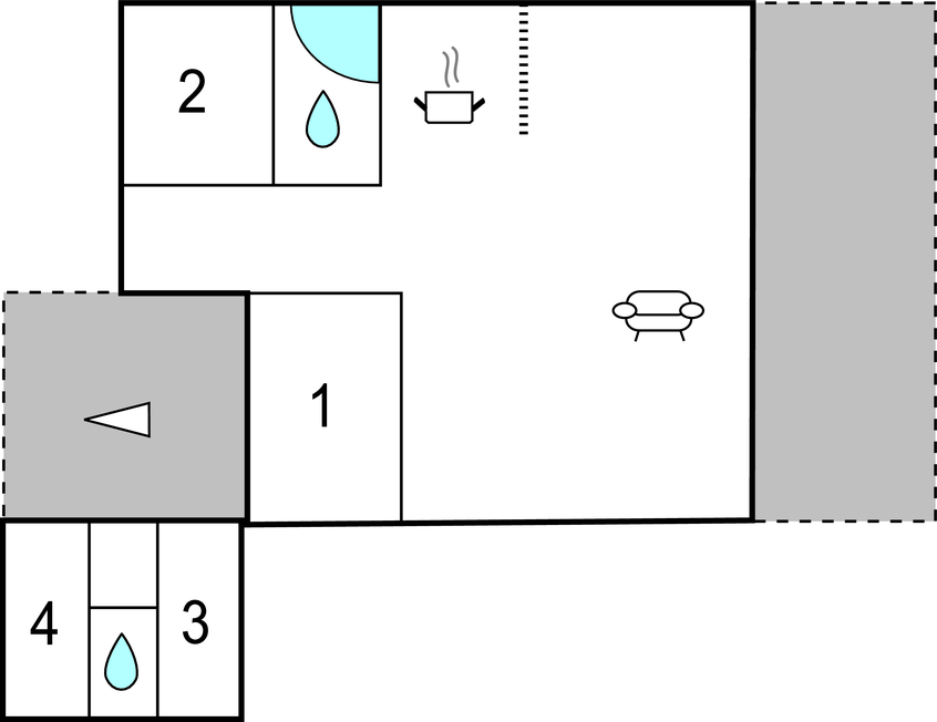 Feriehuse - Pøt Strandby , Danmark - D88534 