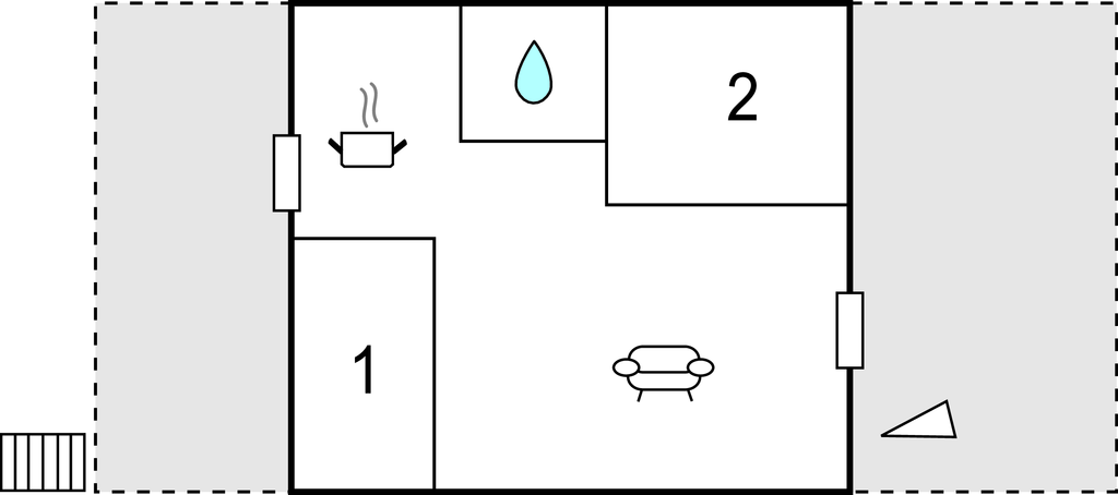 Feriehuse - Hvidbjerg , Danmark - D89502 