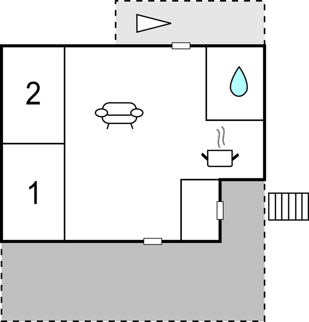 Ferienhaus - Mørkholt , Dänemark - D89503 