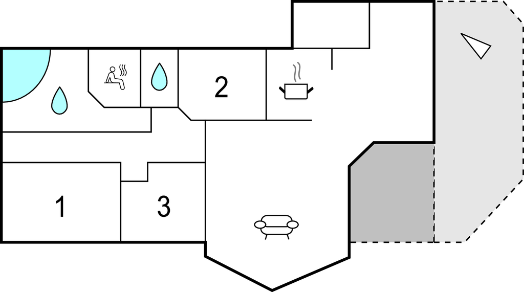 Ferienhaus - Mørkholt , Dänemark - D89512 