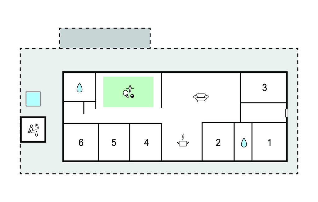 Feriehuse - Hvidbjerg-Sommerhaven , Danmark - D89202 