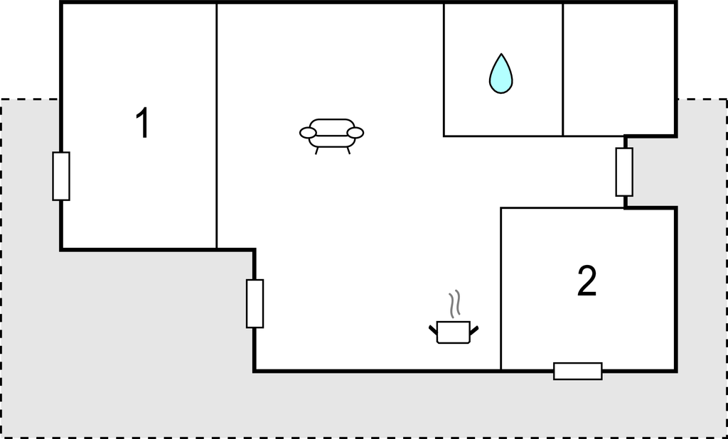 Feriehuse - Tranebjerg , Danmark - D90732 