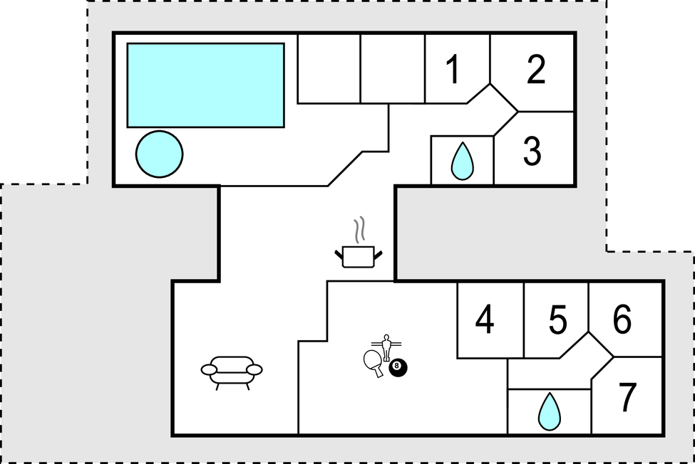Feriehuse - Maarup , Danmark - D90268 