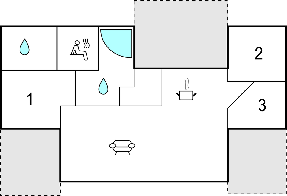Feriehuse - Langemark , Danmark - D90600 
