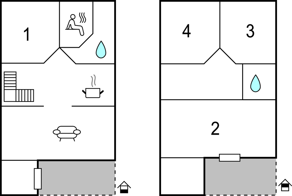 Feriehuse - Thale/Harz , Tyskland - DAN371 