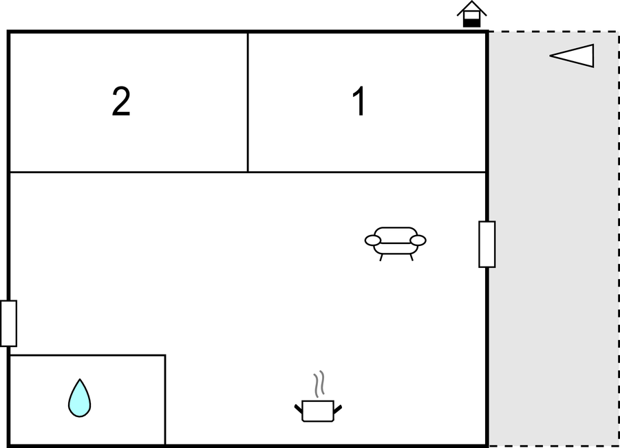 Lejlighed - Hahnenklee - Goslar , Tyskland - DAN270 