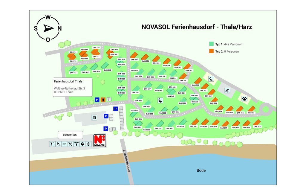 Feriehus - Thale/Harz , Tyskland - DAN363 43