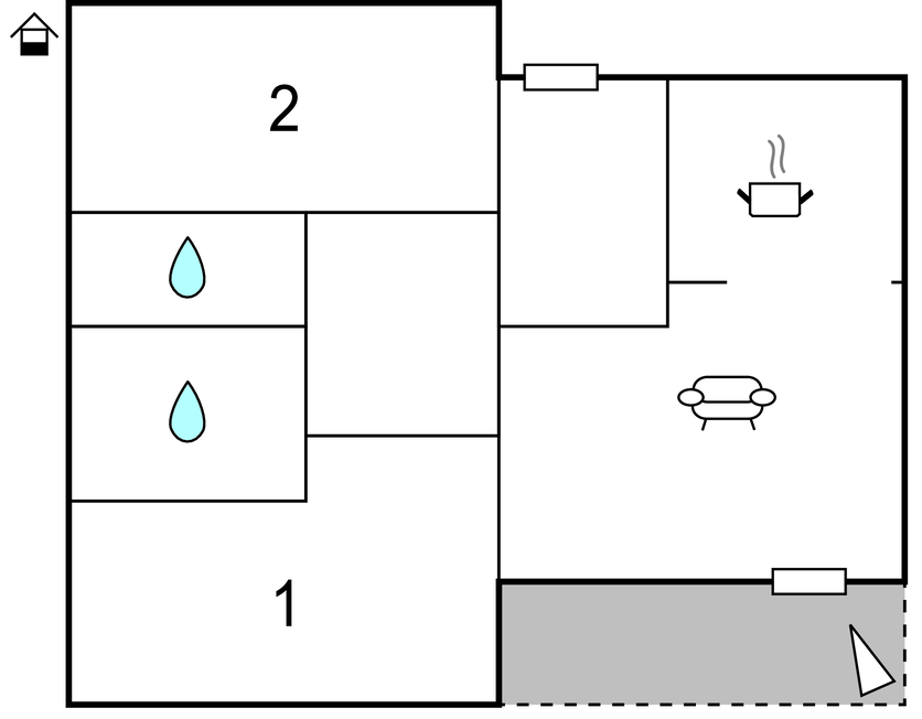 Feriehus - Falkenstein , Tyskland - DBA175 