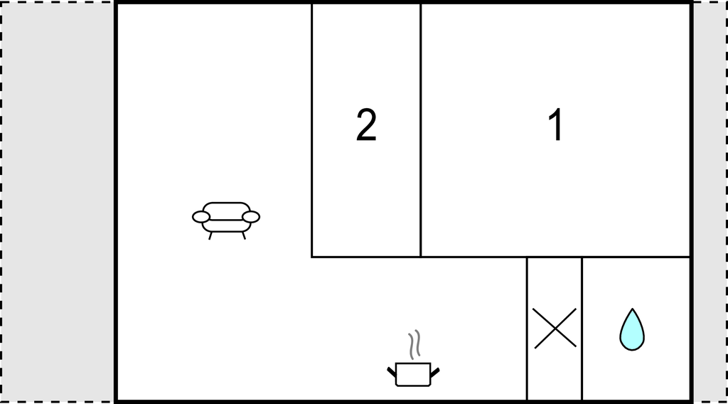 Husbåt/Hus på vatten - Radewege , Tyskland - DBB211 