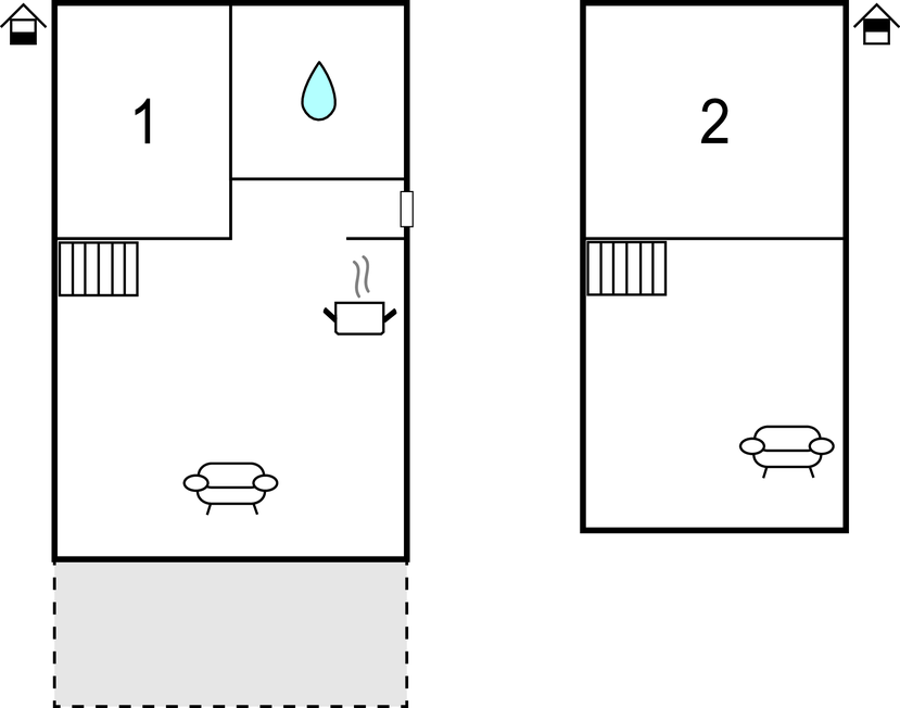 Feriehus - Hafendorf Zerpenschleuse , Tyskland - DBB411 