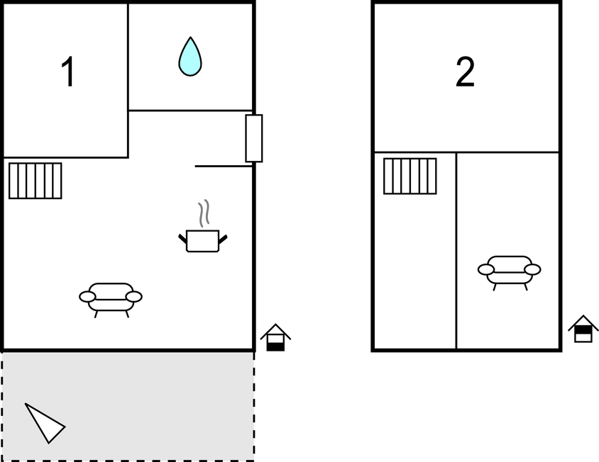 Ferienhaus - Hafendorf Zerpenschleuse , Deutschland - DBB462 