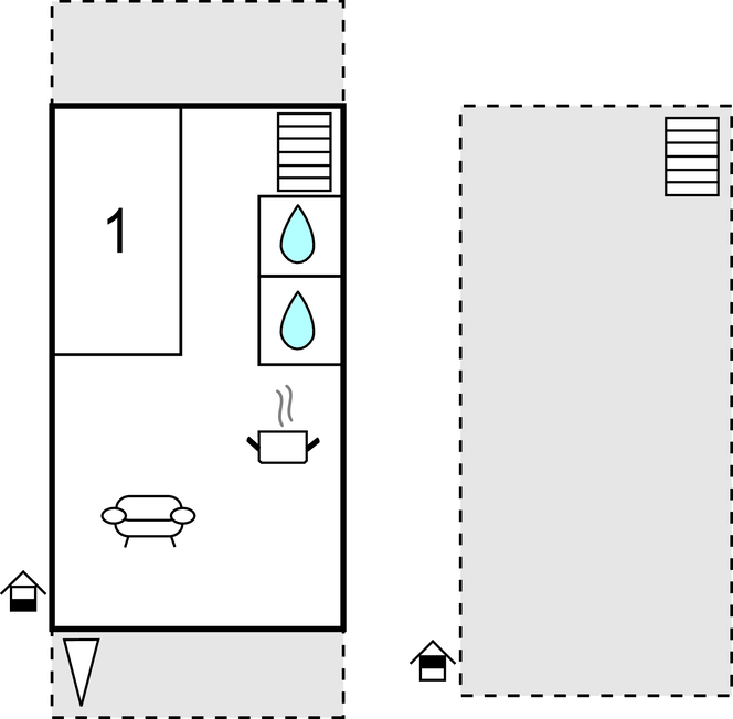Husbåt/Hus på vatten - Havelsee, Brandenburg , Tyskland - DBB040 
