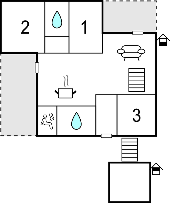 Ferienhaus - M in Seenähe - Marissa , Deutschland - DDS120 