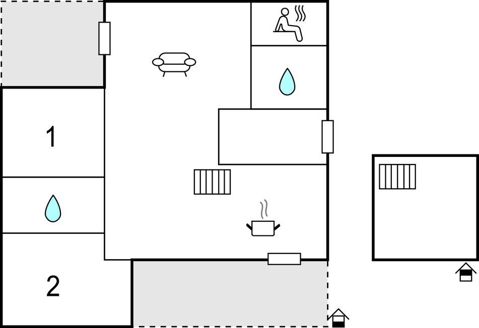 Semesterhus - Marissa Resort/Dümmer See , Tyskland - DDS344 
